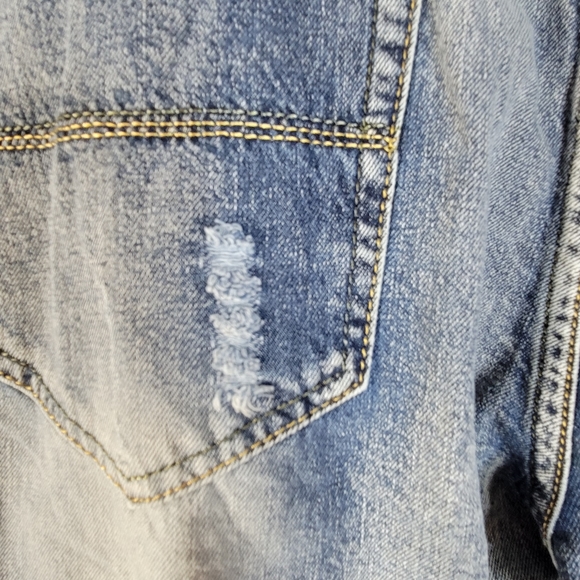 Mens Classic Fashion Wear Clothing Destressed Jeans Size 42 - Picture 9 of 14